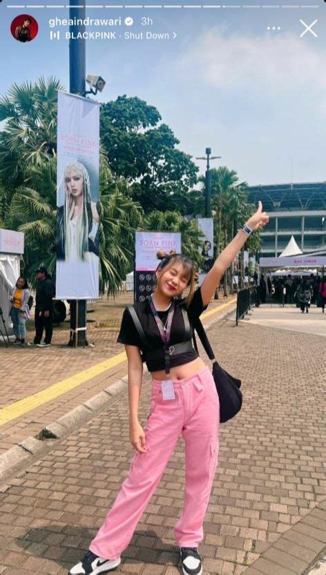 Artis Dan Selebgram Yang Nonton Konser Blackpink Day