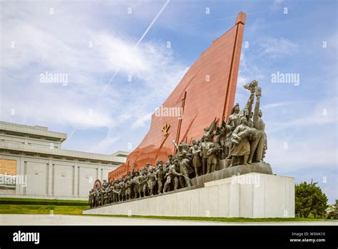 Pyongyang Cor E Du Nord Avril La Colline Mansu Grand