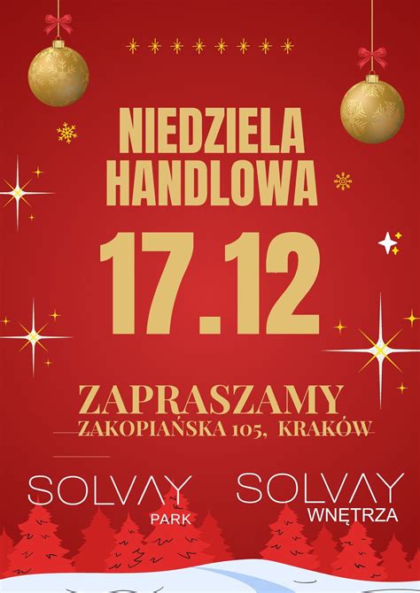 17 12 niedziela handlowa Solvay Wnętrza Nowa Galeria Wnętrz w