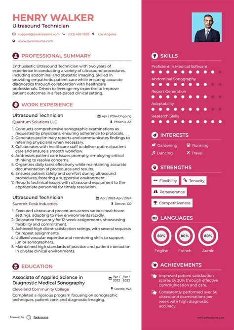 10+ Ultrasound Technician Resume Samples & Templates for 2025