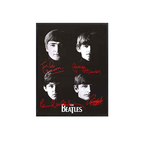 Beatles with the Beatles' Album Art Autographed Poster Replica, 11 X 14 ...