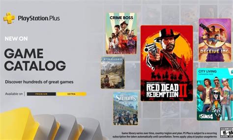 Com Red Dead Redemption 2 Sony Revela O Catálogo Da Ps Plus De Maio