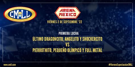 Lucha Libre Cmll On Twitter El Encuentro Inicial Es A Dos De Tres