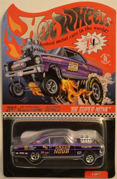 66 Super Nova Purple 1 Hot Wheels Red Line Club Rlc Hw 2017 Selections Series 164 Scale