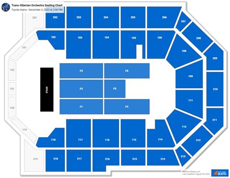 Toyota Arena Seating Chart - RateYourSeats.com