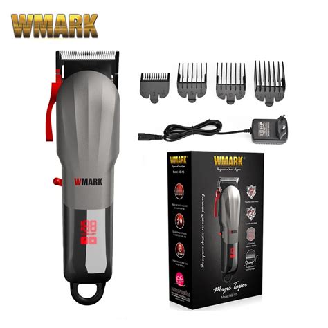 WMARK NG 407 NG 115 Máquina de cortar cabelo Transparente Profissional