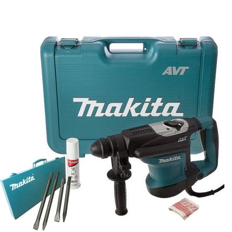 Makita Hr3541fc Młot Udarowo Obrotowy Sds Max 5 7j 850w D 42466 Zestaw 4 Sztuk Grotów Sds Max