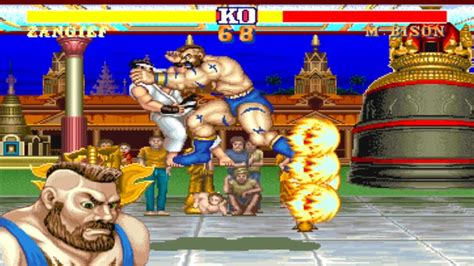 Zangief Gameplay 💥 Street Fighter 2 Hack 💥 Golden Magic Edition