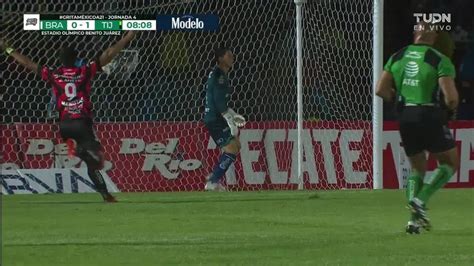 ¡gol Anota Para Club Tijuana Lucas Rodríguez Tudn Liga Mx Tudn