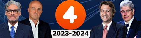 Rete 4 palinsesti Mediaset 2023 24 novità per Berlinguer Palombelli e