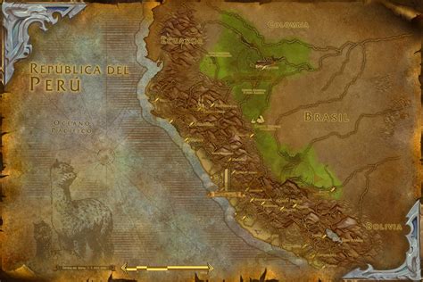 Mapa De Perusalen Al Estilo De World Of Warcraft Por Santii433 Rperu