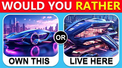 Would You Rather Futuristic Luxury Life Edition💎💰💸 Youtube