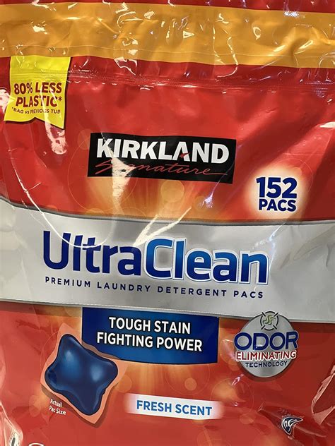 Buy Kirkland Signature Ultra Clean Laundry Detergent 152 Pacs 2 Pack