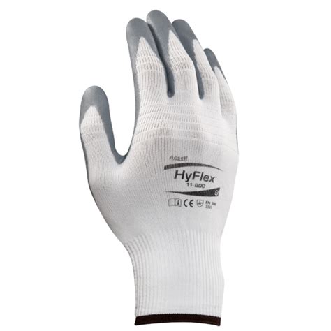 Ansell Hyflex Foam Nitrile Gloves Nylon Liner Kleenpack