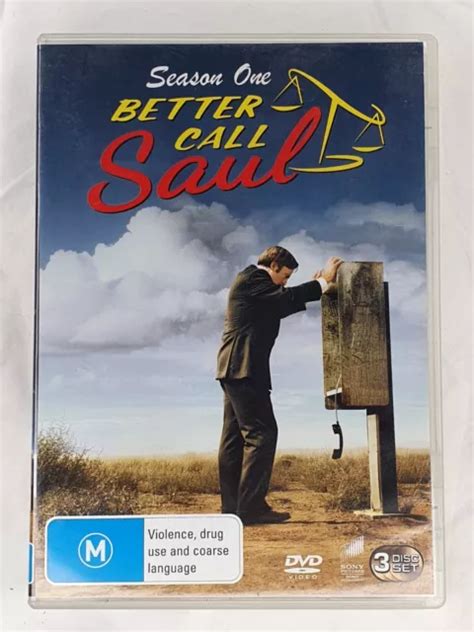 BETTER CALL SAUL Season 1 DVD Region 4 Very Good Condition TV Show