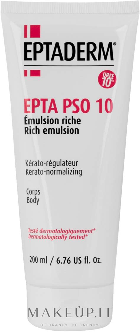 Eptaderm Epta Pso 10 Rich Emulsion Emulsione Corpo Makeup It