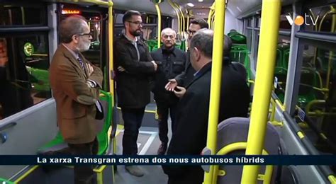 Votv La Xarxa Transgran Estrena Dos Nous Autobusos H Brids Youtube