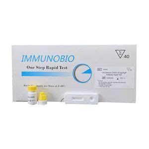 Teste R Pido De Covid Immunobio Hangzhou Immuno Biotech Co Ltd