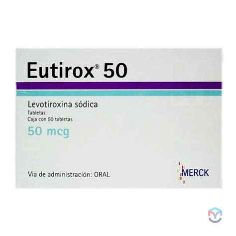 Farmacia Nbio Eutirox 50 Mcg 50 Tabletas Envíos A Todo México