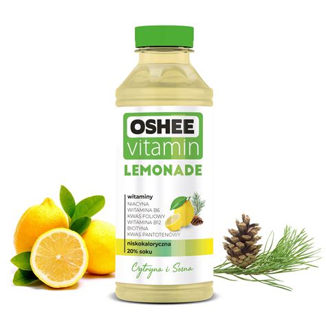 Oshee Vitamin Lemonade Ml Lemon Pine Muscle Forge