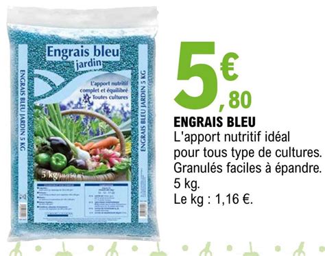 Promo Engrais Bleu Chez E Leclerc Icatalogue Fr