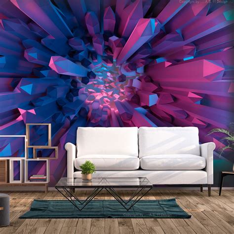 Compre Papel De Parede Auto Adesivo Heart Of Crystal Kunstloft