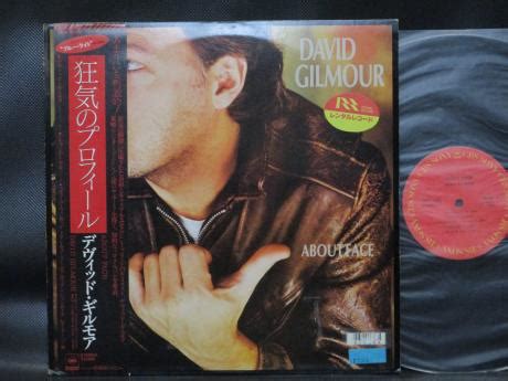 Backwood Records Pink Floyd David Gilmour About Face Japan Orig LP