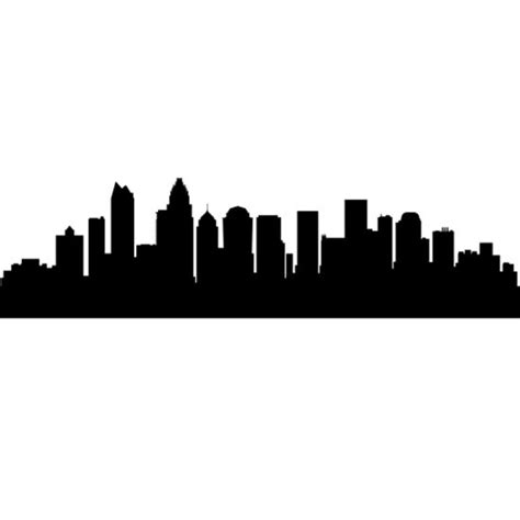 Louisville Skyline Silhouette at GetDrawings | Free download