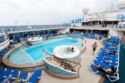 Neptune Pool On Caribbean Princess Cruise Ship Cruise Critic