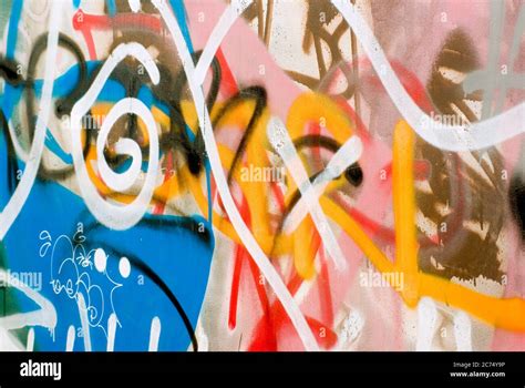 Graffiti On Wall Stock Photo Alamy