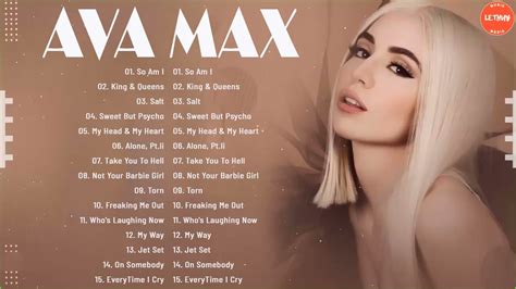 Ava Max Best Songs Collection Greatest Hits Songs Of All Time