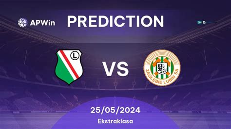 Prediction Legia Warszawa Vs Zag Bie Lubin Ekstraklasa