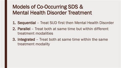 Co Occurring Substance Use And Mental Health Disorders Ppt Download