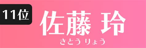 1位11位全国で一番多い苗字佐藤タレントで佐藤と言えば佐藤〇〇をタレントパワーランキングで調査 タレントパワーランキング