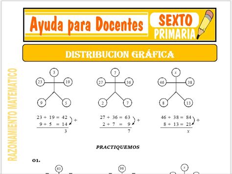 Ficha De Distribucion Grafica Para Sexto De Primaria X X The Best