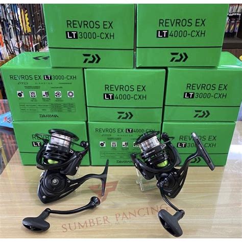 Jual Daiwa Revros EX LT 2020 3000 4000CXH Power Handle Reel Shopee