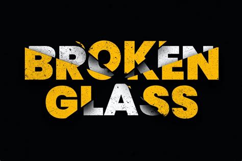 40 Best Glass Photoshop Effects Broken Shattered Frosted Glass