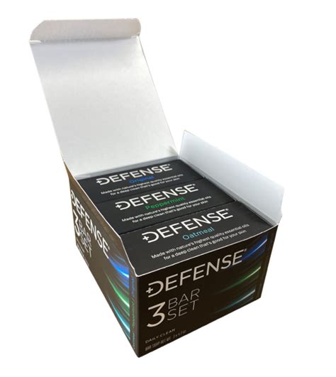 Defense Soap 3 Bar Soap Set