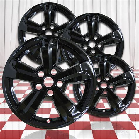 17 4pc Gloss Black Wheel Skins Set Of 4 For 2021 Kia Sorrento EBay