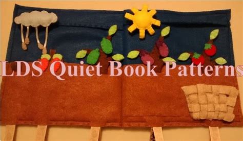 Felt Quiet Book Patterns Lds Quiet Book For Toddlers The Prophet Said