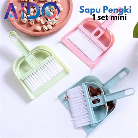 Jual Aido Sapu Mini Set Serbaguna Sapu Pengki Mini Set Serbaguna