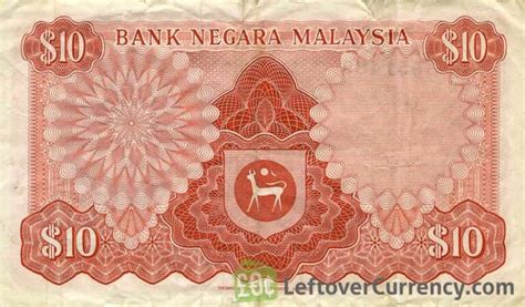 10 Malaysian Ringgit 1st Series Exchange Yours For Cash Today