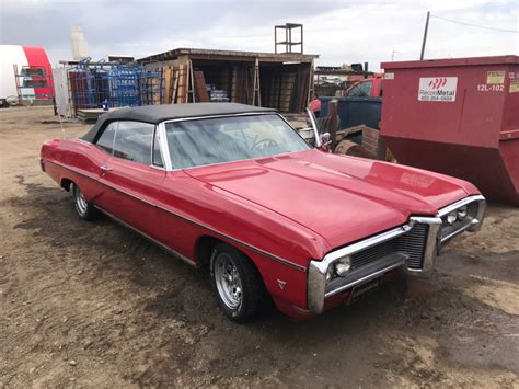 1968 Pontiac Parisienne Convertible No Reserve Okotoks Collector Car