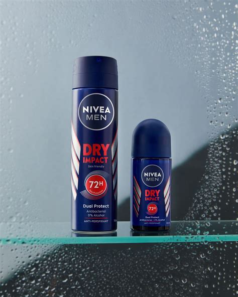 250ml Dry Impact Anti Perspirant Nivea Men