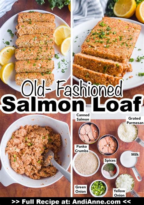 Salmon Loaf Healthy Salmon Recipes Canned Salmon Recipes Salmon Recipes