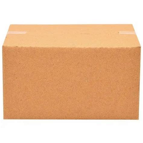 Plain 5 Ply Corrugated Packaging Box At Rs 18 Piece 5 Ply Corrugated