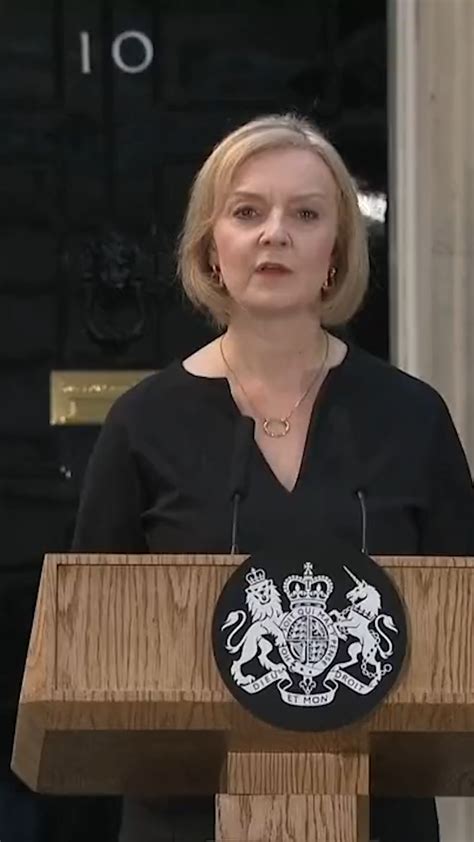 British Prime Minister Liz Truss On Charless Accession After The Death