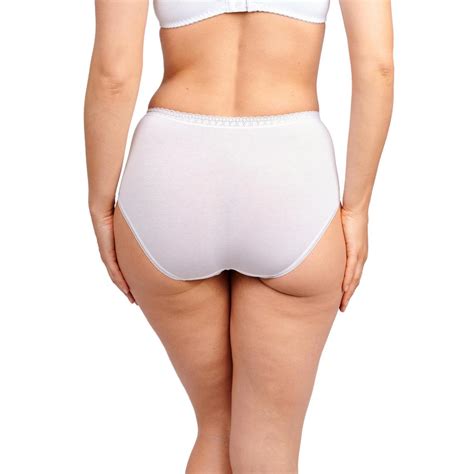 Lot De Culottes Coton Sans Complexe Classique Coton Blanc Sans