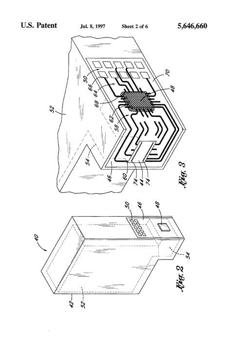 Patent Us5646660 Printer Ink Cartridge With Drive Logic Integrated