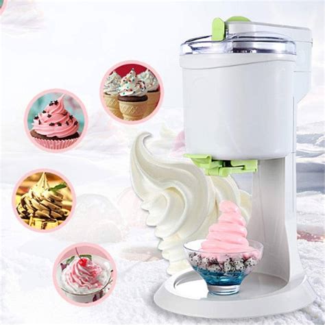 Ice Cream Maker Fully Automatic Mini Fruit Soft Serve Ice Cream Machine